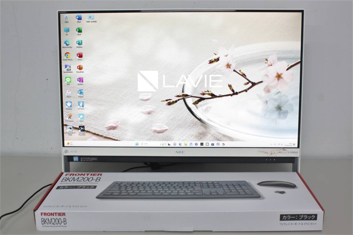 【動作確認済】NEC PC-DA700HAW 一体型デスクトップパソコン PC NEC ラヴィ LAVIE Desk All-in-one [PC-DA700/HAW] Windows