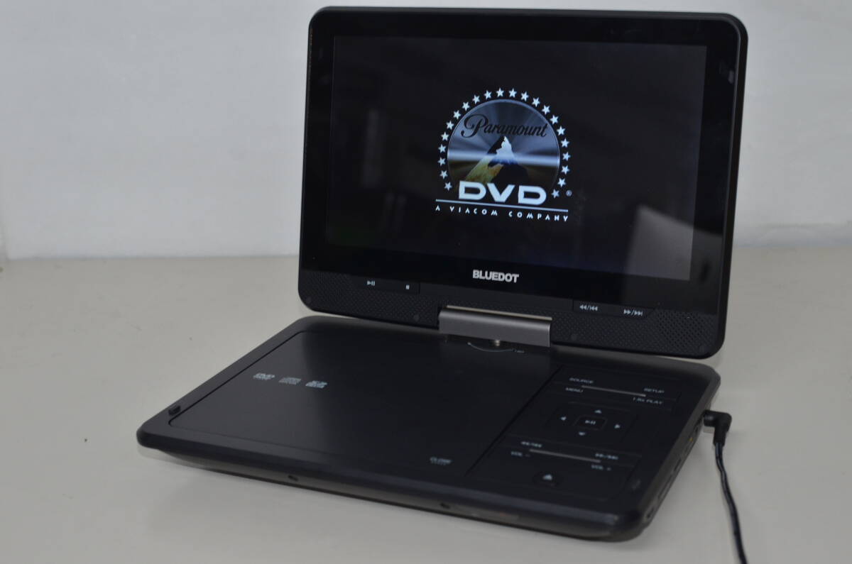 BLUEDOT BDP-1030K （ブラック） ポータブルブルーレイ、DVDプレーヤー