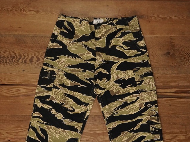 BUZZ RICKSON'S : GOLD TIGER STRIPE TROUSERS SHORT LENGTH [BR42502] / Buzz Rickson's Gold Tiger полоса брюки Short length 