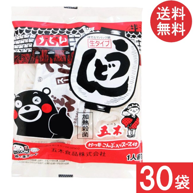 五木食品 スープ付うどん 210g×30袋の商品画像