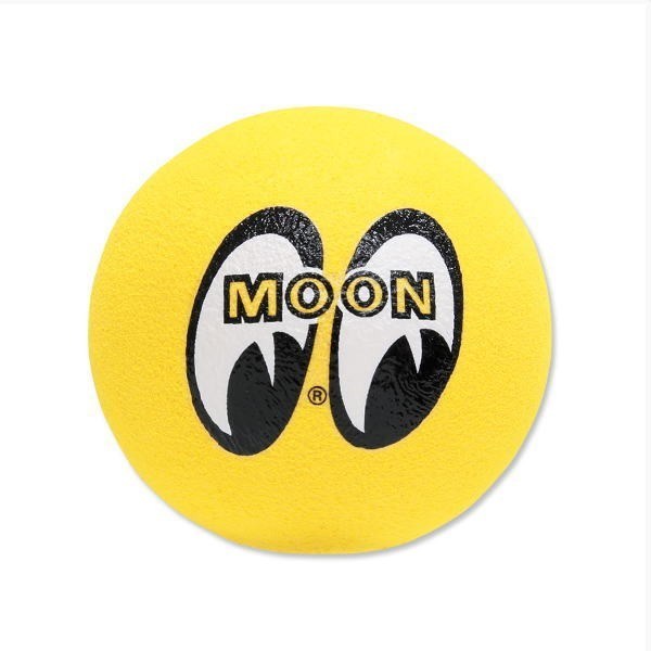 2 piece set black & yellow moon I zMOONEYES ANTENNA BALL antenna ball ( squishy type ) [MG015]