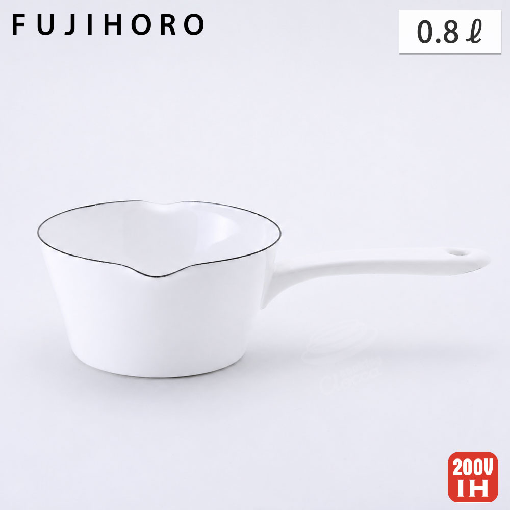 富士ホーロー ミルクパン 目盛付 14cm N-14Mの商品画像