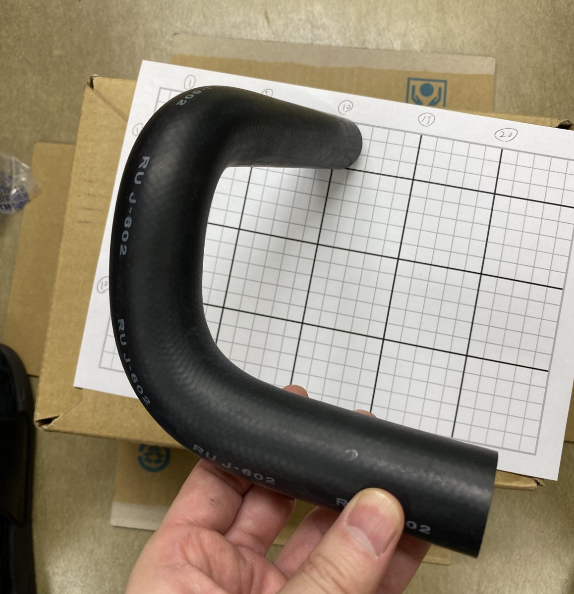  radiator water heater hose band 2 piece inside diameter 22 from 23 degree Oono rubber L type crank 