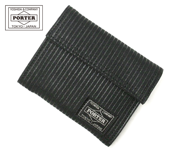 吉田カバン PORTER DRAWING WALLET 650-08616 （ブラック） PORTER DRAWING（PORTER） メンズ二つ折り財布の商品画像