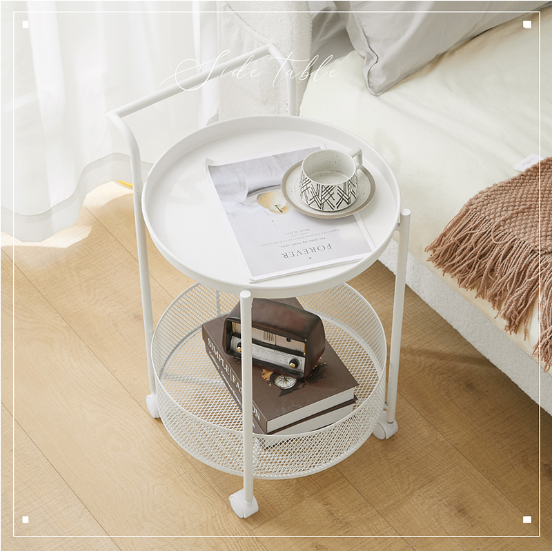 [ all goods 5%OFF coupon ] side table runner table side Wagon with casters .ne -stroke table stylish table compact living table storage attaching 