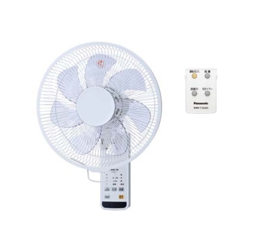 Panasonic パナソニック 壁掛扇 リモコンタイプ F-GU303-A 扇風機本体