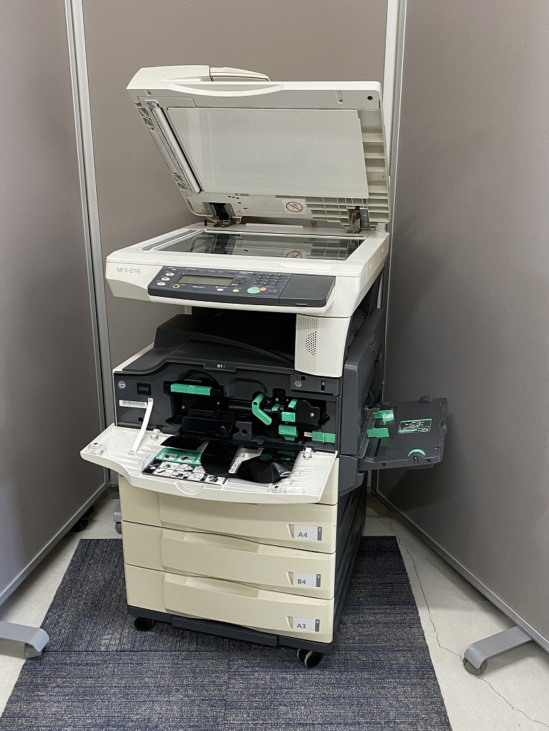 muratec Muratec MFX-2715 A3 монохромный многофункциональная машина копировальный аппарат 4 уровень LAN б/у 