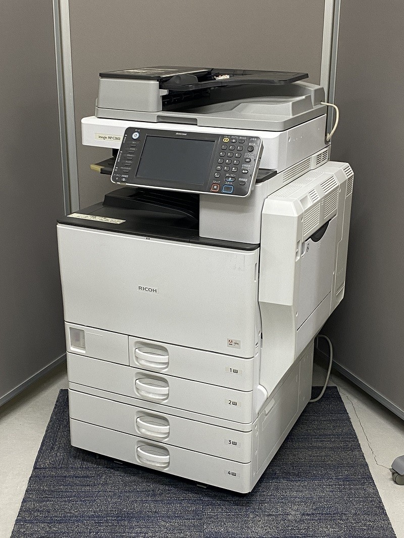 RICOH б/у A3 цветная многофункциональная машина Ricoh imagio MP C2802