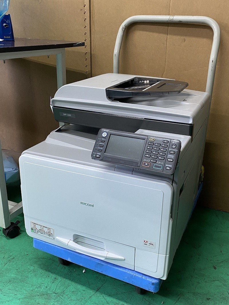  Ricoh RICOH настольный A4 цветная многофункциональная машина MP C305 копирование FAX принтер сканер оставаясь дома tere Work 