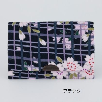  card-case lady's Sakura .. business card case stylish peace modern 