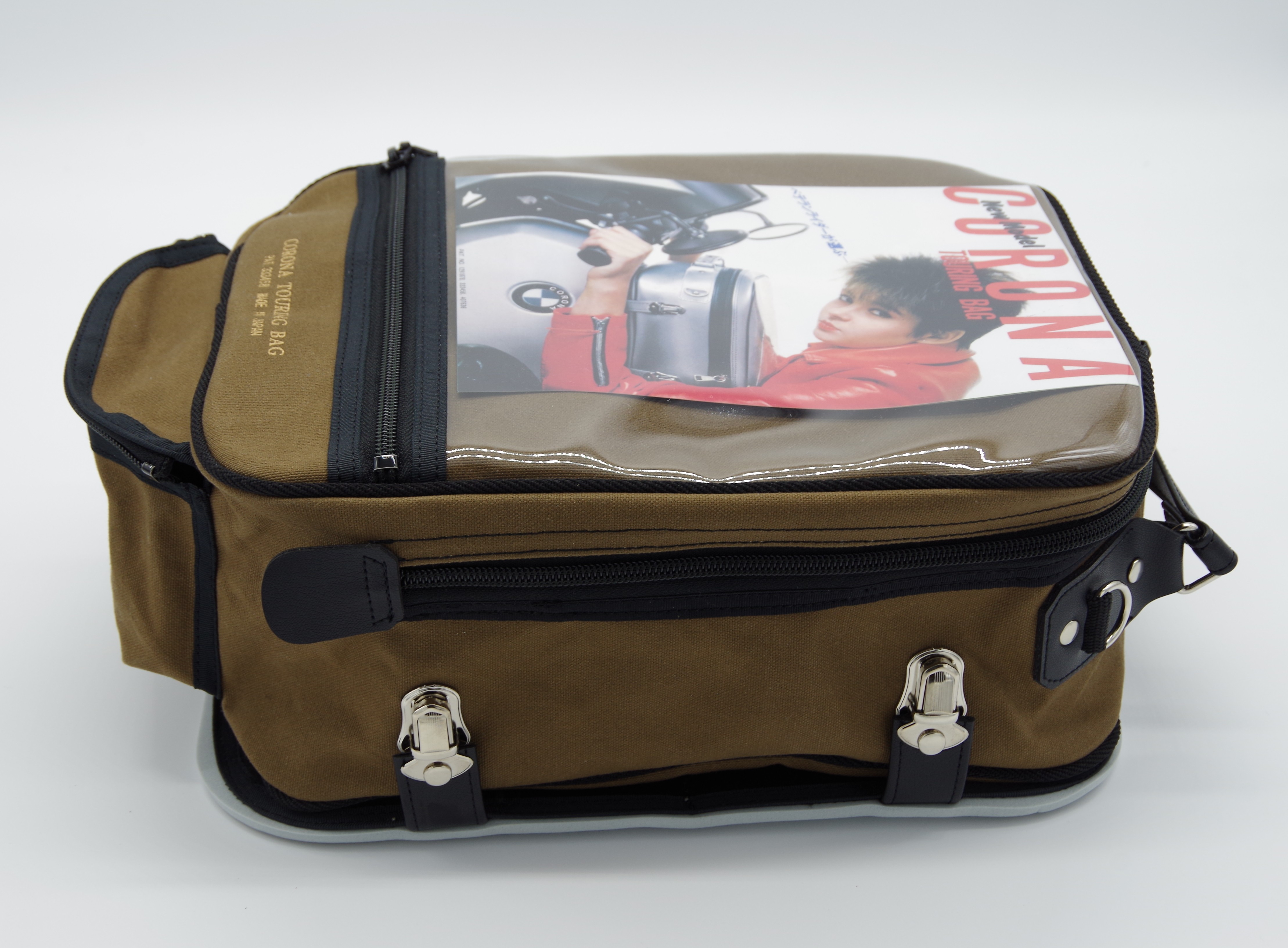 M size canvas khaki green Corona touring bag nationwide free shipping 