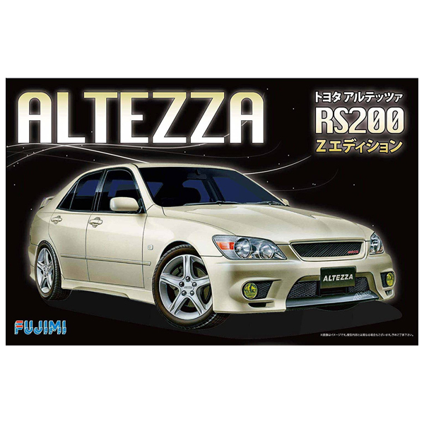 トヨタ アルテッツァ RS200 Zエディション 窓枠マスキングシール付 （1/24スケール インチアップ ID-27 039503）