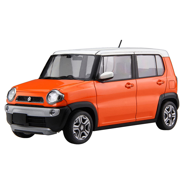 フジミ模型 スズキ ハスラー （パッションオレンジ） （1/24スケール 車NEXT No.2 066011） 自動車の模型、プラモデルの商品画像