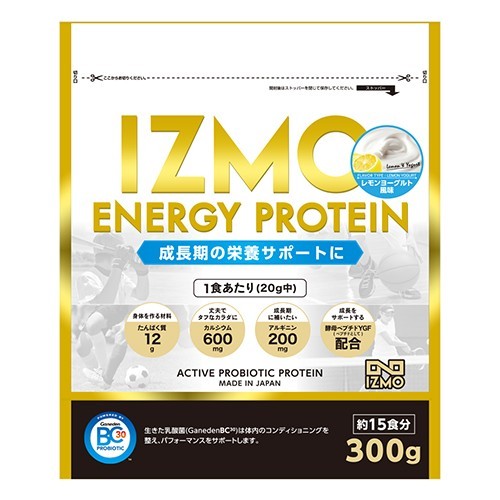アルプロン IZMO エナジープロテイン レモンヨーグルト味 300g IZMO ホエイプロテインの商品画像