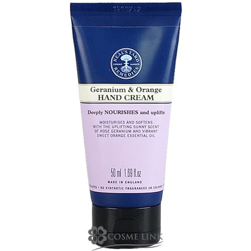 NEAL'S YARD REMEDIES ニールズヤード レメディーズ ゼラニウム＆オレンジ ハンドクリーム 50ml ハンドケア用品 最