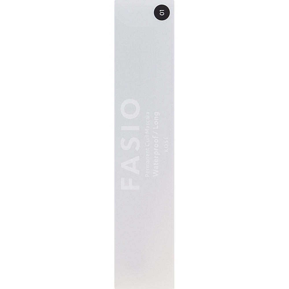 KOSE ファシオ パーマネントカール マスカラ WP （ロング） 7g （01 ブラック） ×1本 FASIO マスカラの商品画像