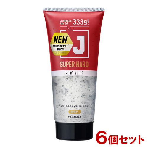 柳屋本店 柳屋本店 J スーパーハードジェル N 無香料 333g×6個 ヘア