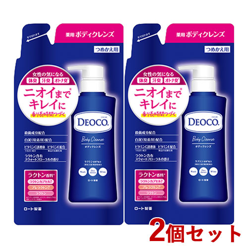 デオコ デオコ 薬用ボディクレンズ つめかえ用 250ml×12個 ボディ