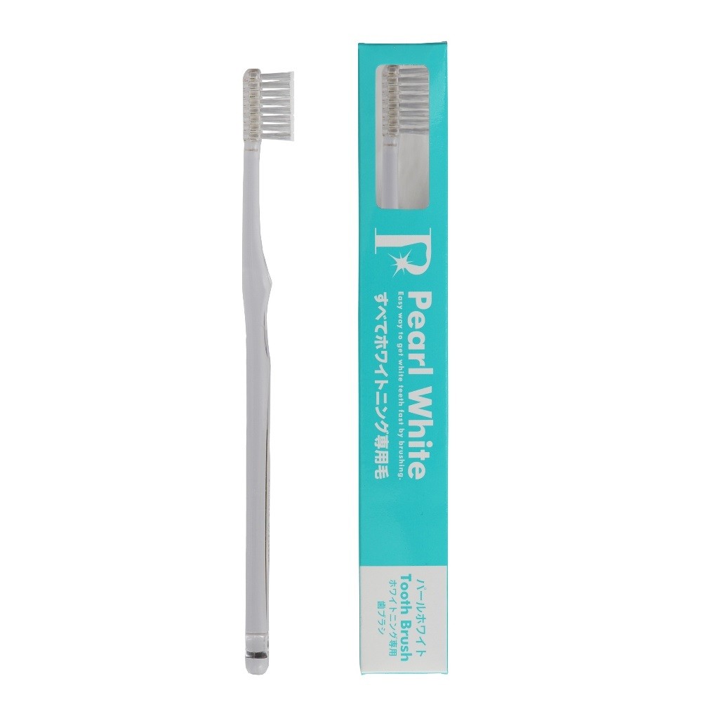 美健コーポレーション パールホワイト オリジナル ホワイトニング専用歯ブラシ （クリア） 歯ブラシの商品画像