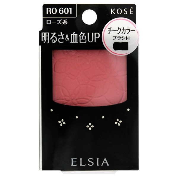 KOSE ELSIA プラチナム 明るさ＆血色アップ チークカラー 3.5g（RO601） ELSIA チーク、ほお紅の商品画像