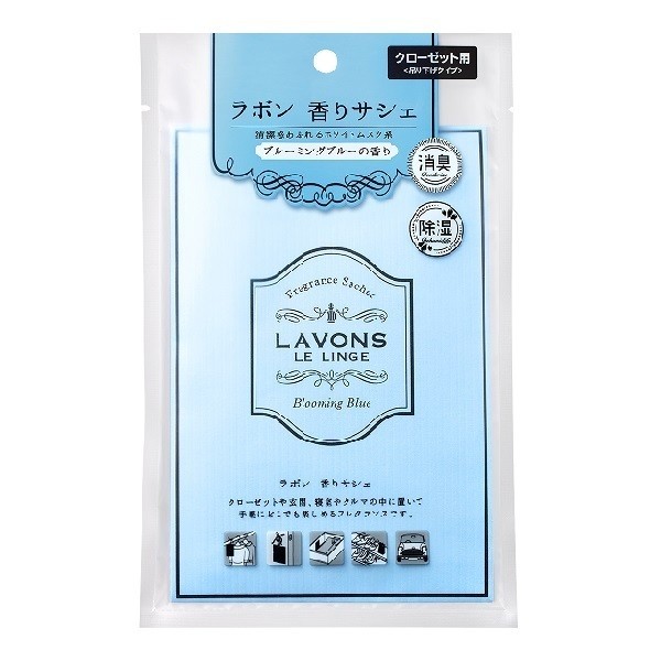 LAVONS ラボン 香りサシェ ブルーミングブルー×1個 サシェ、ポプリの商品画像