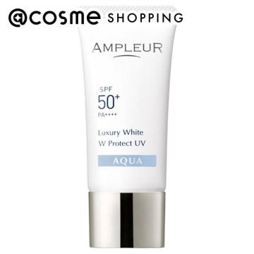 AMPLEUR ラグジュアリーホワイト WプロテクトUV アクア 30g×1 ラグジュアリーホワイト 美容液の商品画像
