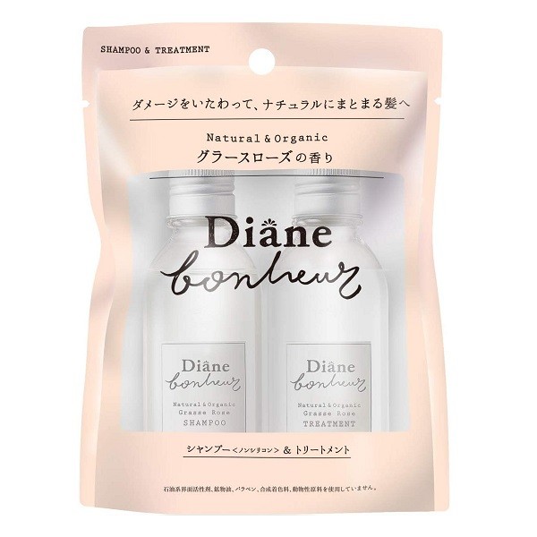 ダイアン ダイアン ボヌール グラースローズの香り ダメージリペア シャンプー＆トリートメント スターターキット（40ml＋40ml）×1個 Diane bonheur レディースヘアシャンプーの商品画像