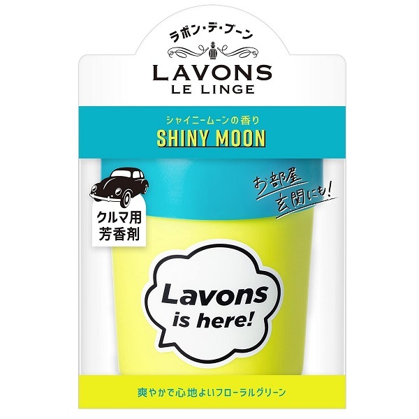 ラボン LAVONS ラボン・デ・ブーン ゲルタイプ 車用 芳香剤 シャイニームーン 110g × 1個の商品画像