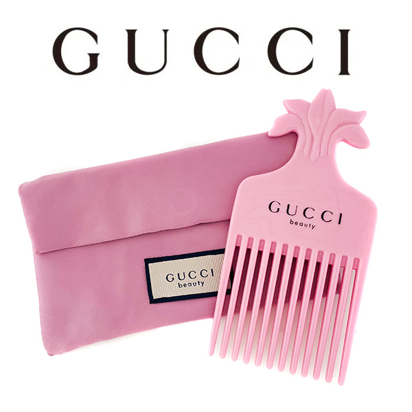 GUCCI グッチ コーム＆ポーチ 3616303439309 ヘアブラシ、くし