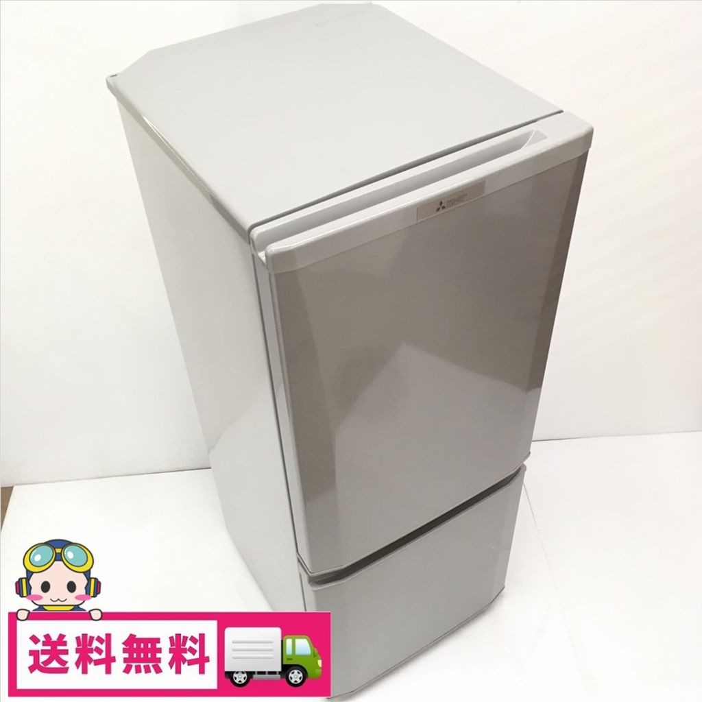 AT1 三菱電機 冷凍冷蔵庫 MR-P15C-S シルバー AT1 三菱電機 冷凍冷蔵庫