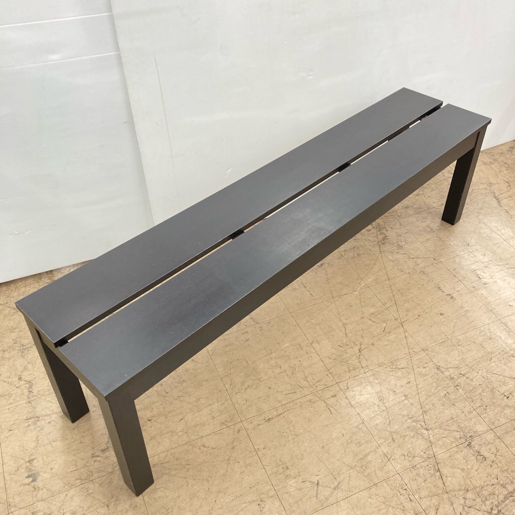  б/у IKEA BJURSTA вид старт обеденный bench темно-коричневый W158×D36×45
