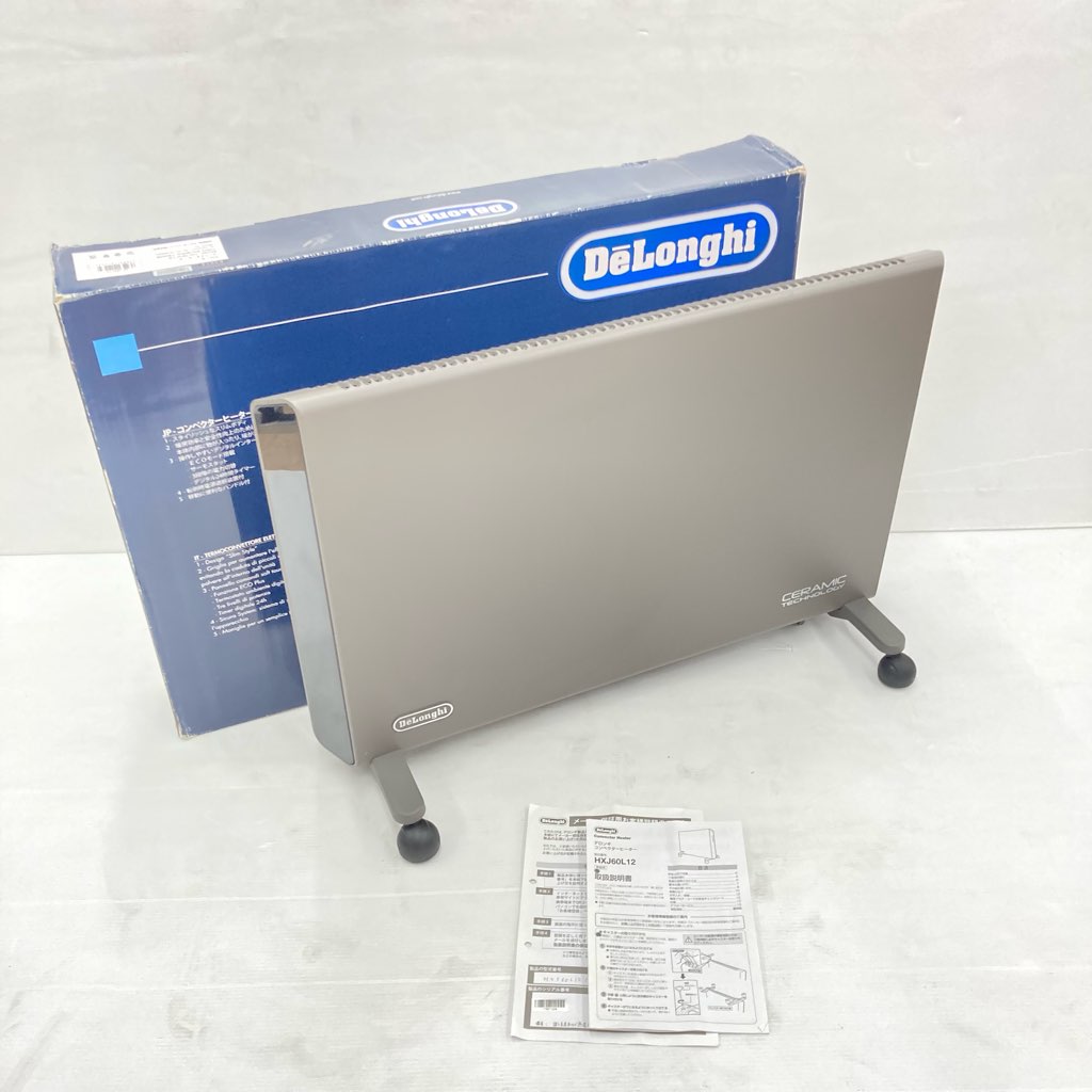 デロンギ コンベクターヒーター HXJ60L12（グレー）の商品画像