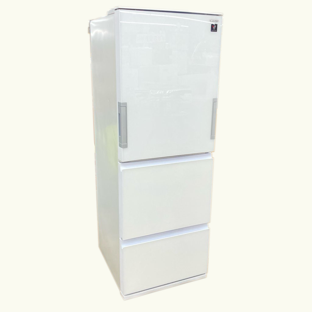 シャープ SJ-GW35C（W）（ピュアホワイト） 冷蔵庫 - 最安値・価格比較