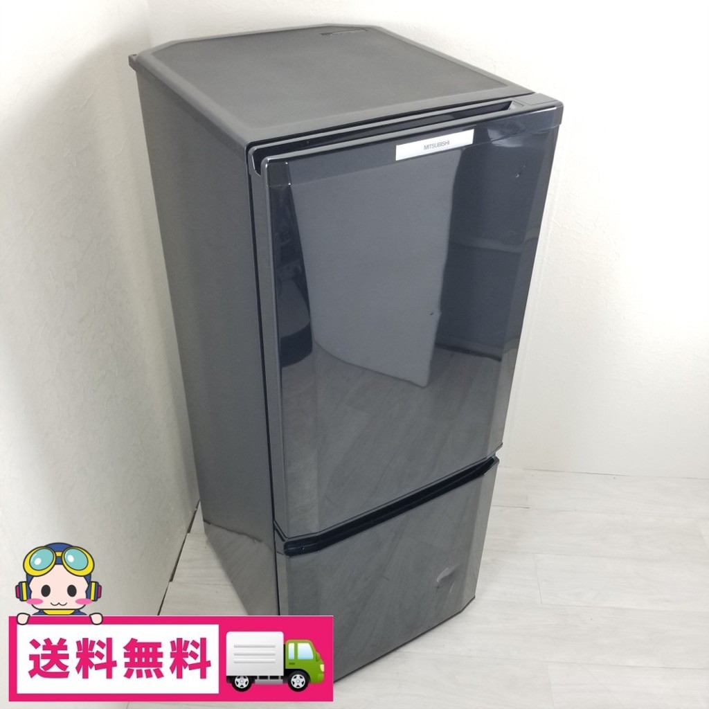 冷蔵庫 MR-P15W ブラック 2012年製 9月15日迄 冷蔵庫 MR-P15W ブラック 2012年製 9月10日迄 12年製冷蔵庫 MR-P15W-B