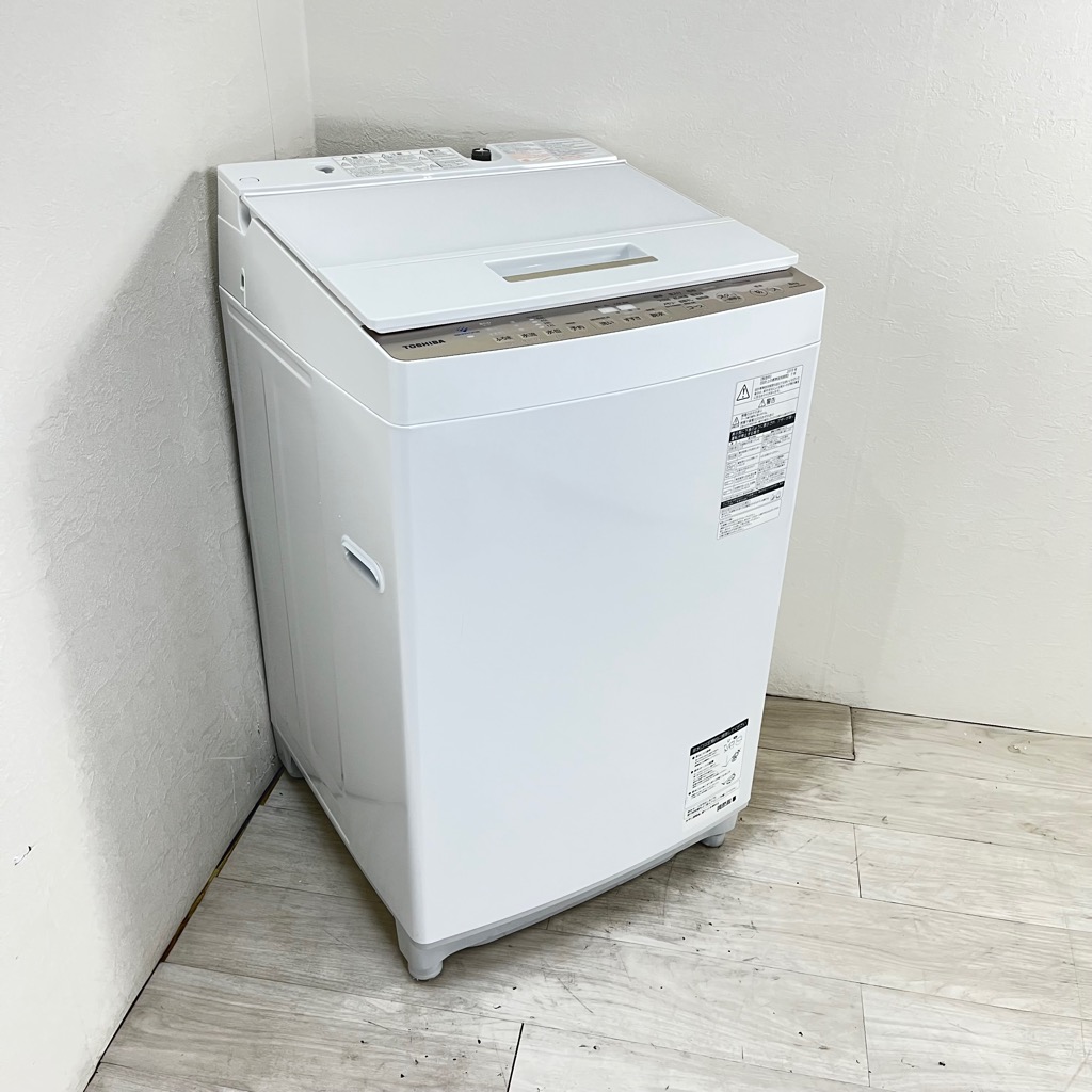 TOSHIBA ZABOON 全自動洗濯機 AW-BK8D8-W （グランホワイト） ZABOON 