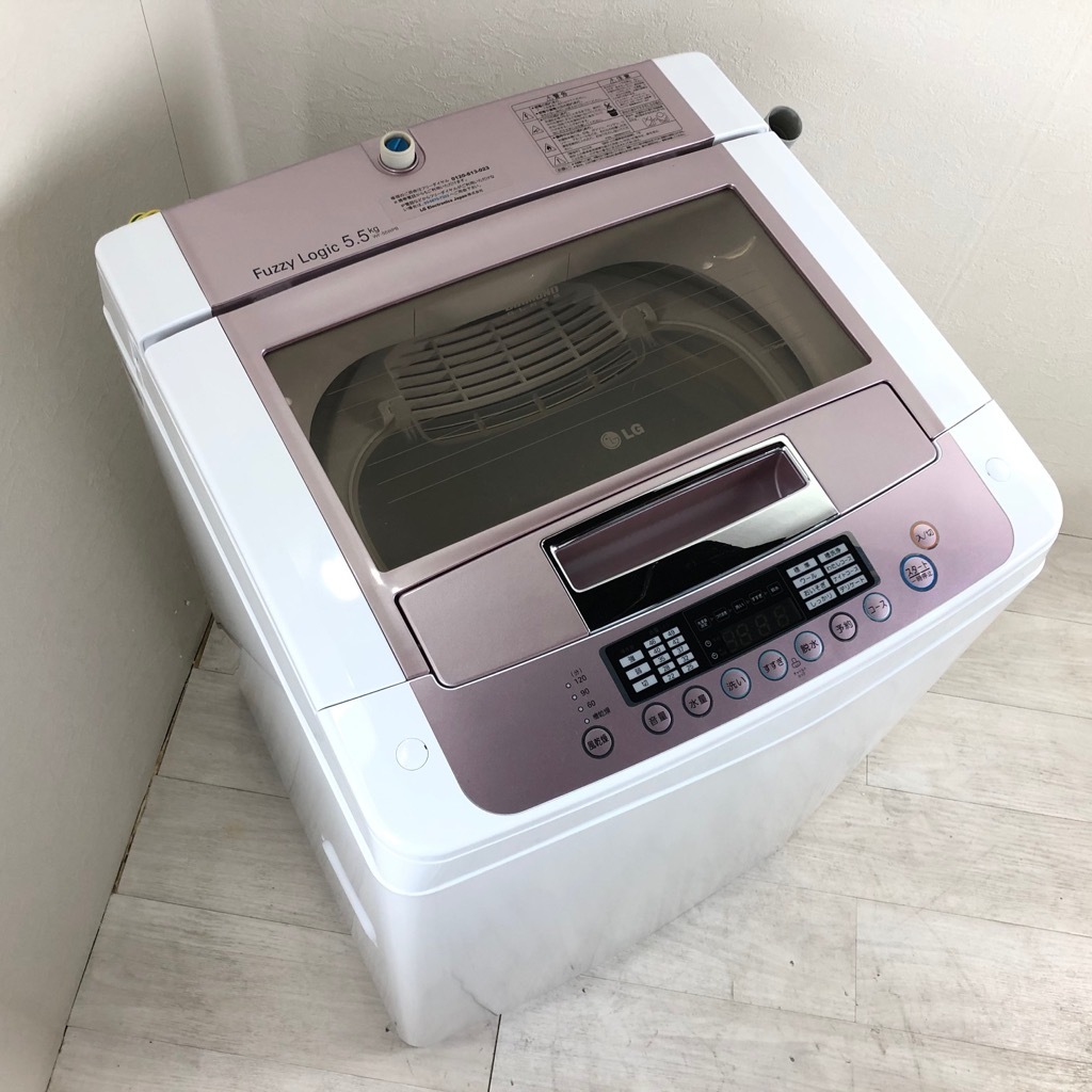 LGエレクトロニクス 洗濯機 WF-55WPB(ピンクホワイト) 洗濯機 LGエレクトロニクス 洗濯機 WF-55WPB(ピンクホワイト) 洗濯機
