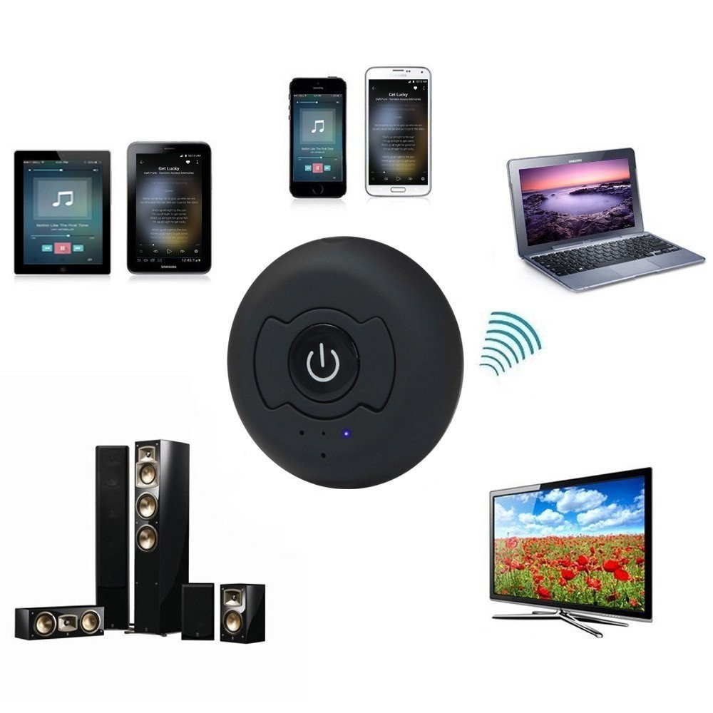 Bluetooth аудио радиопередатчик аудио передатчик 2 человек возможно 3.5mm стерео Mini штекер Bluetooth 4.0 беспроводной .COSMONE