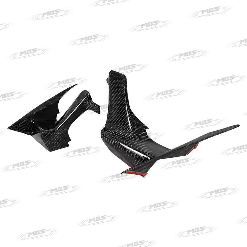 [MOS] карбоновый фреон поездка левый и правый в комплекте наклеен type XMAX250/300 передняя фара внизу украшать custom настоящий карбоновый простой установка 