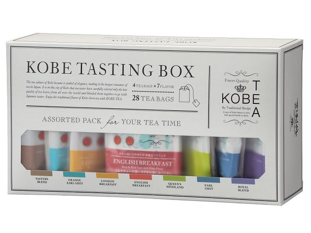 神戸紅茶 神戸紅茶 KOBE TASTING BOX 7種類 ティーバッグ 28袋 ×1セット ティーバッグ紅茶の商品画像
