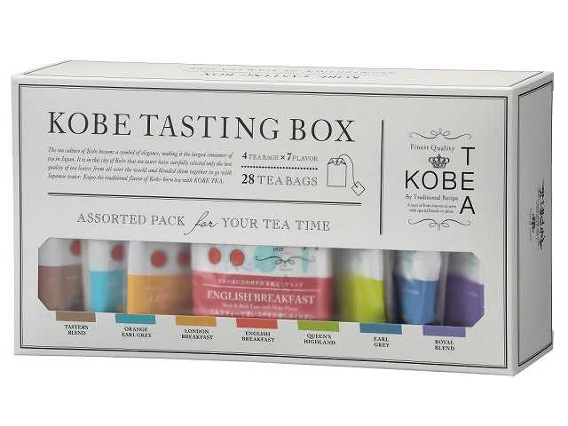 神戸紅茶 KOBE TASTING BOX 7種類 ティーバッグ 28袋 ×1セットの商品画像