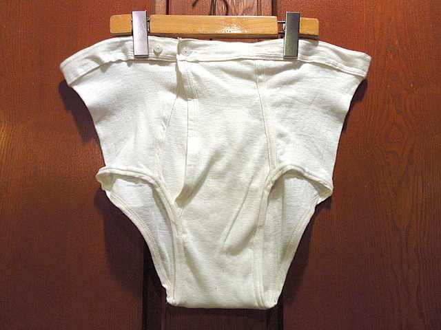  Vintage 40's*DEADSTOCK HANES cotton Brief size 38*201220f7-m-udwr old clothes dead stock partition nz trunks 