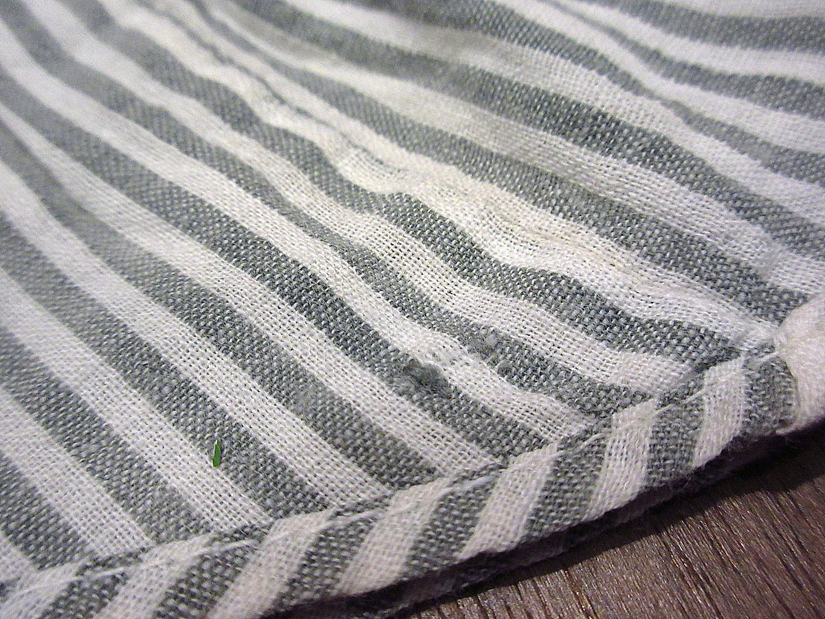 Vintage ~40's* stripe switch cotton peti coat *210517n4-w-skt-wf 30s1930s1940s skirt antique underwear 