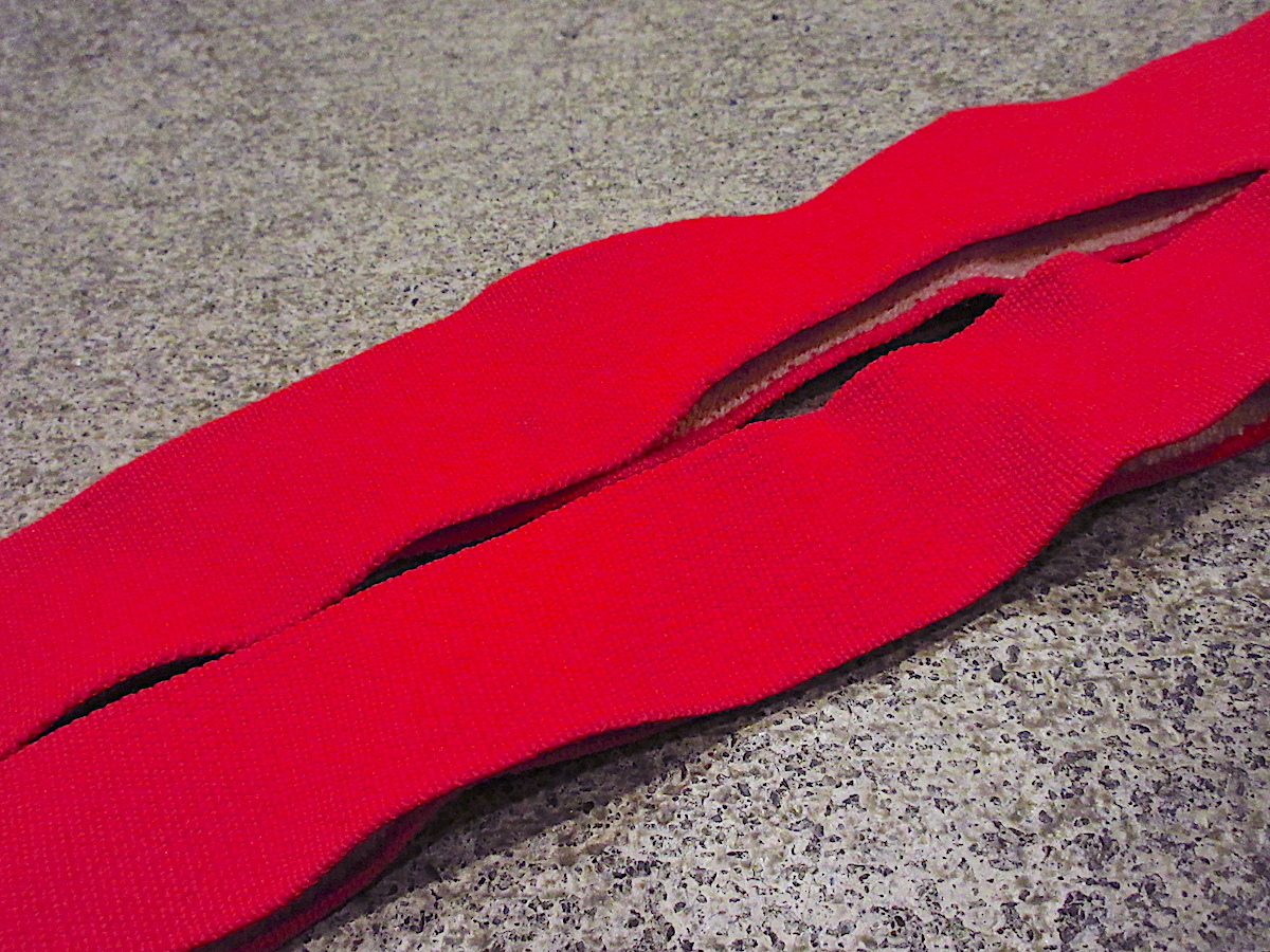  Vintage * clip type suspenders red *220313r2-ssp fashion accessories miscellaneous goods red 