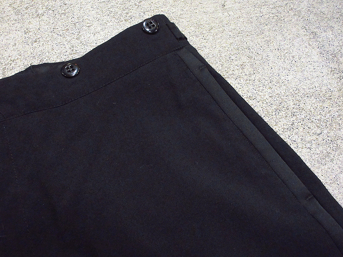  Vintage 60's*Palm Beach смокинг слаксы чёрный полный размер W84cm*240131i8-m-pnt-slc-w33 черный брюки сторона глава формальный pa-m
