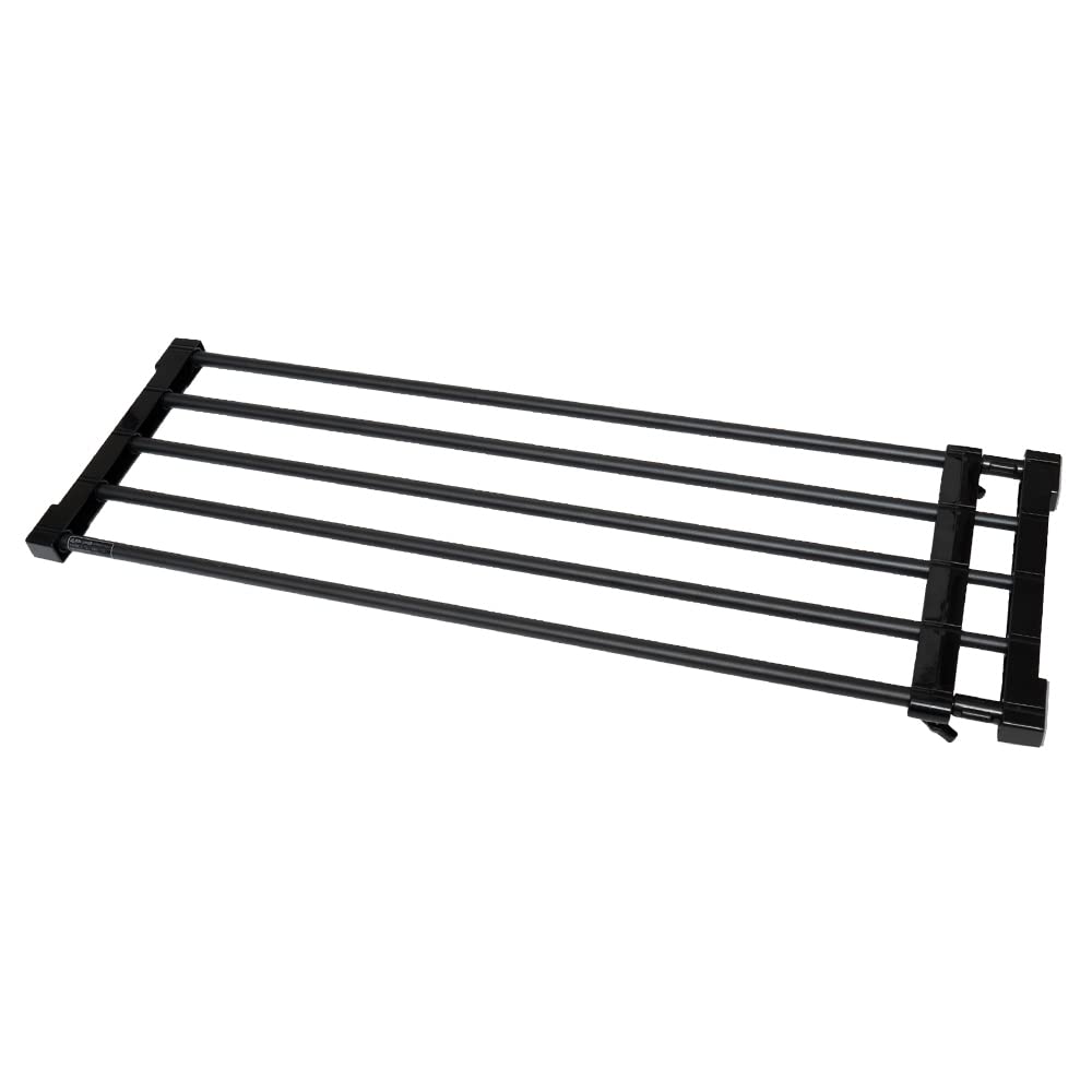 コーナン オリジナル LIFELEX 伸縮突っ張り棚 小 HEI21-2245（マットブラック）の商品画像