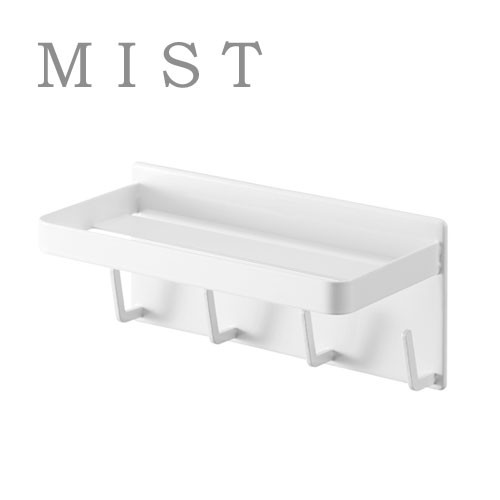  магнит автобус салон подставка & крюк Mist /MIST белый 04236 Yamazaki реальный индустрия /YAMAZAKI ванна место хранения магнит белый 