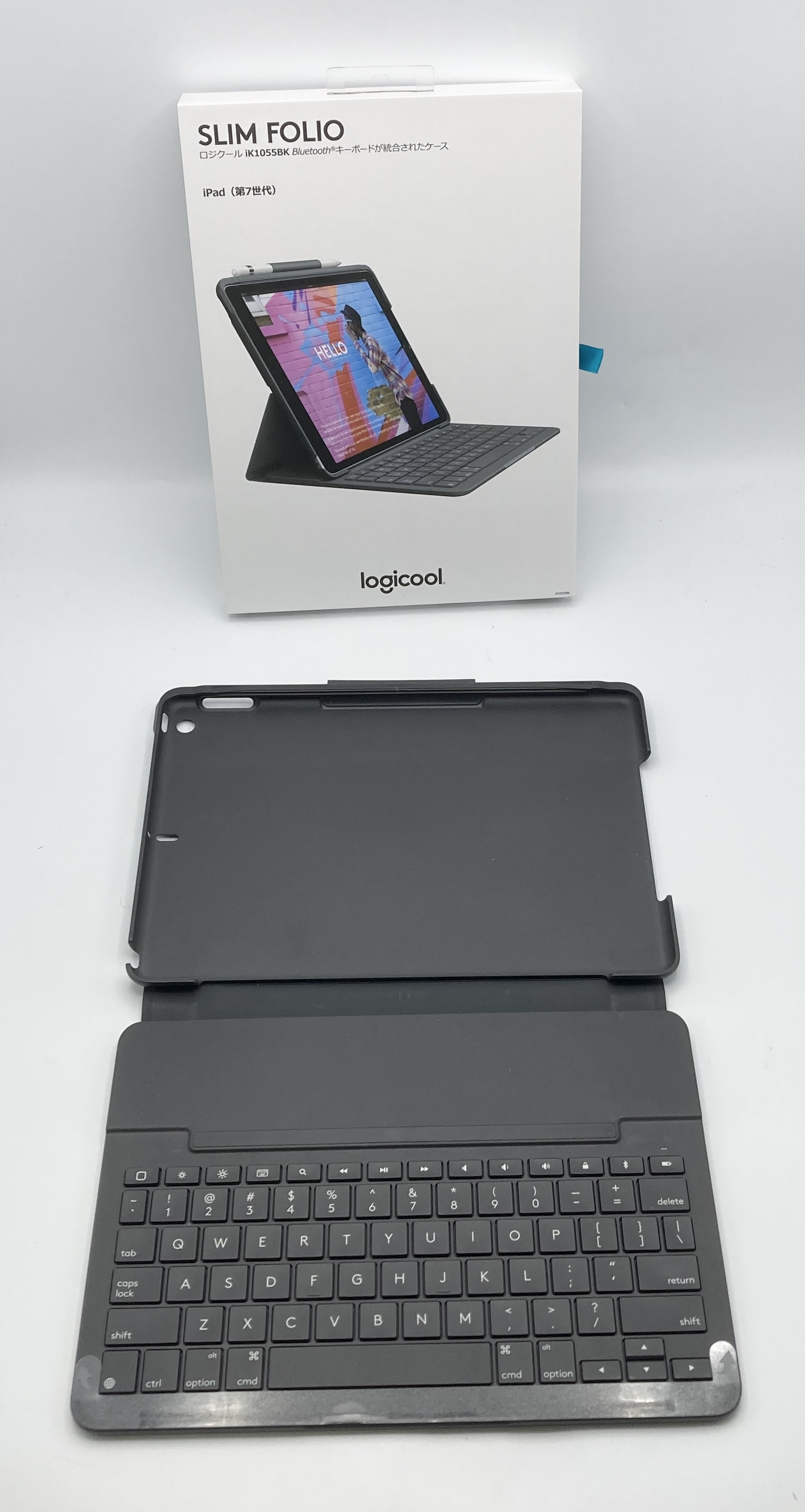 logicool ロジクール SLIM FOLIO iK1055BK （グラファイト） SLIM