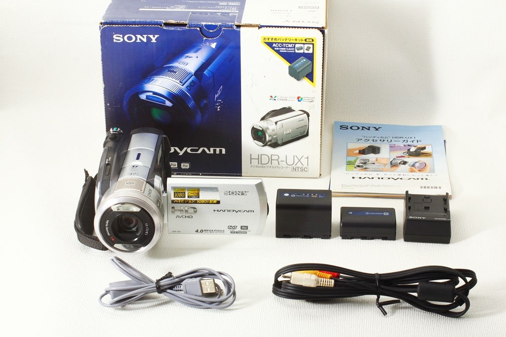 ソニー Handycam HDR-UX1 ビデオカメラ本体