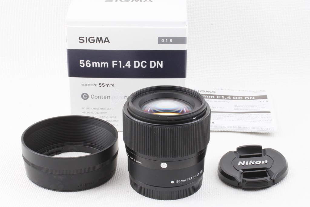 シグマ SIGMA 56mm F1.4 DC DN | Contemporary キヤノン EF-M Contemporary 交換レンズの商品画像