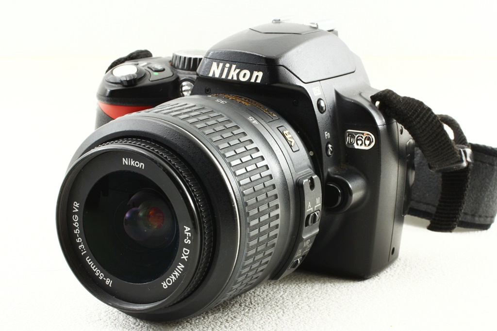 Nikon ニコン D60 レンズキット デジタル一眼カメラ ニコン デジタル一眼 Nikon D60 レンズキット 中古 スマホに